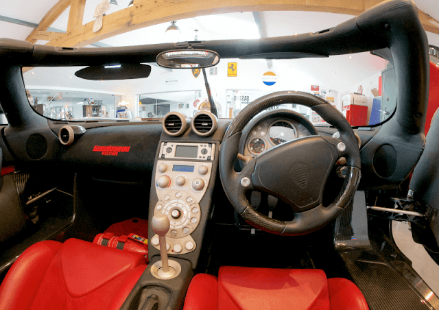 Koenigsegg CCXR Edition 360 interior view